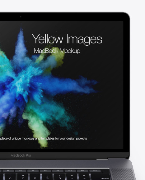 Download Macbook Pro 15 Mockup In Device Mockups On Yellow Images Object Mockups PSD Mockup Templates