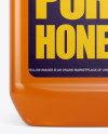 Plastic Jug w/ Pure Honey Mockup