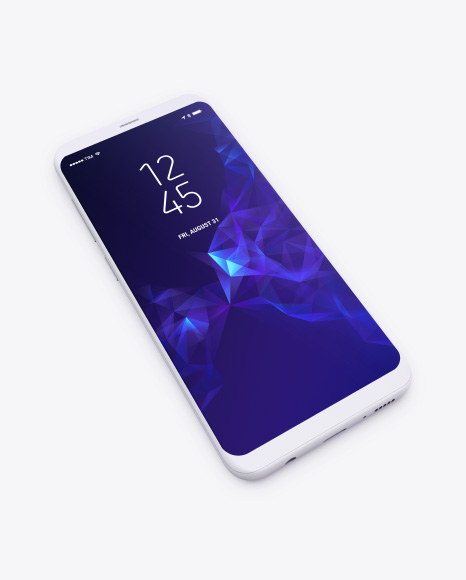 Clay Samsung Galaxy S8 Mockup PSD #7