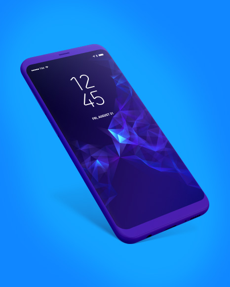 Clay Samsung Galaxy S8 Mockup Clay Samsung Galaxy S8 Mockup