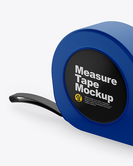 Download Matte Measure Tape Mockup In Object Mockups On Yellow Images Object Mockups