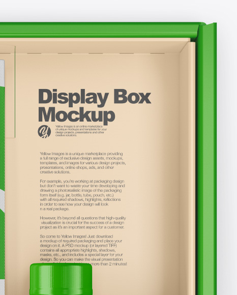 Display Box Mockup PSD #6