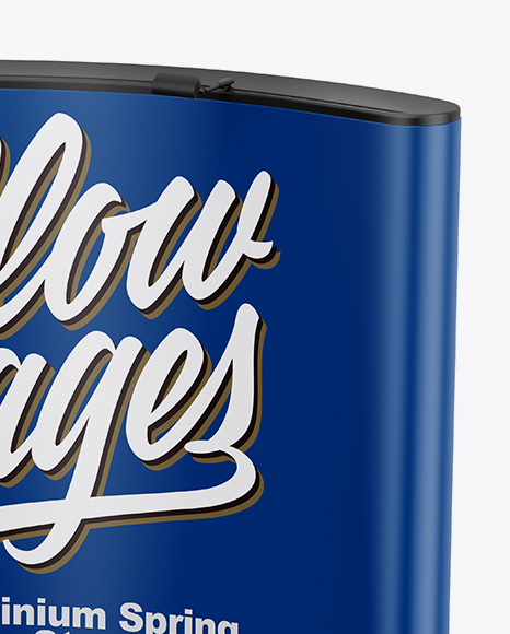 Matte Spring Pop Up Stand Mockup PSD #2