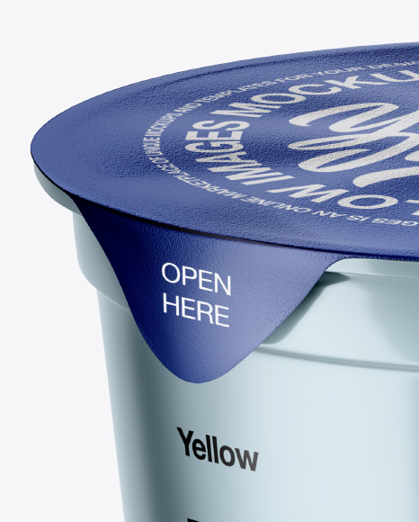 Metallic Plastic Cup Mockup PSD #3