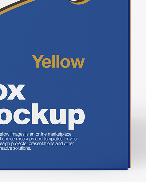 Matte Paper Box Mockup PSD #1