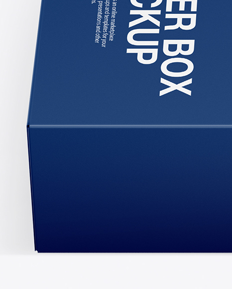 Download Free Paper Box Mockup In Box Mockups On Yellow Images Object Mockups PSD Mockups