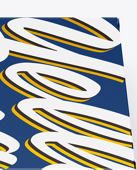 Paper Box Mockup PSD #1