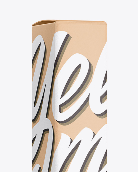 Paper Box Mockup PSD #2
