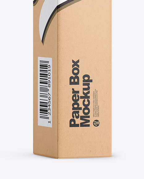 Paper Box Mockup PSD #1