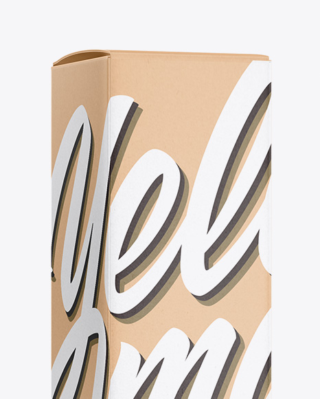 Paper Box Mockup PSD #2