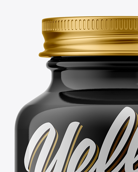 Glossy Pills Bottle Mockup PSD #1