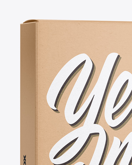Paper Box Mockup PSD #2