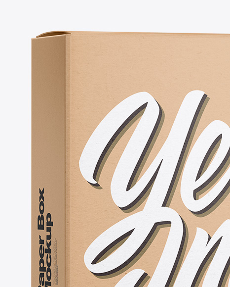 Paper Box Mockup - Free Download Images High Quality PNG, JPG