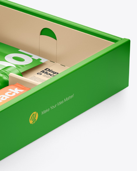 Display Box Mockup PSD #2