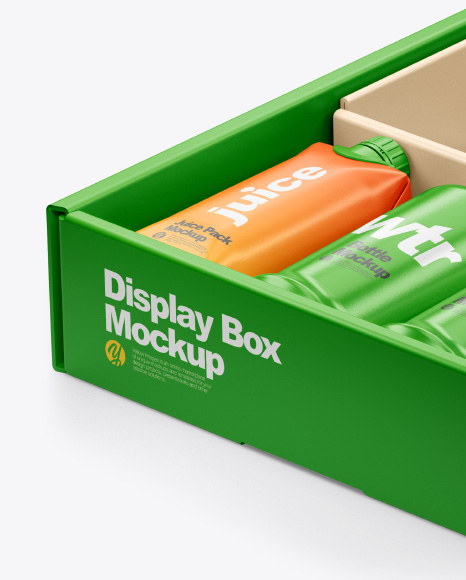 Display Box Mockup PSD #1