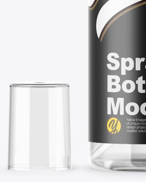 Spray Bottle Mockup PSD #6