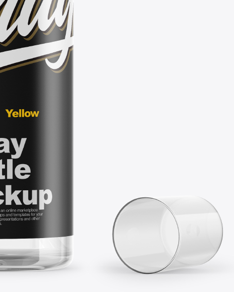 Spray Bottle Mockup PSD #5