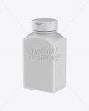 Download Plastic Pills Bottle Mockup - Halfside View (High-Angle Shot) in Bottle Mockups on Yellow Images ...