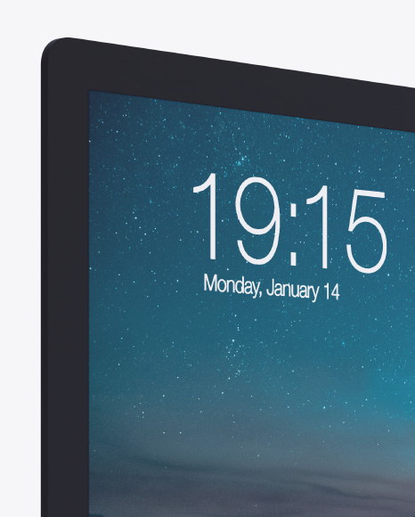 Clay iMac Pro Mockup PSD #6