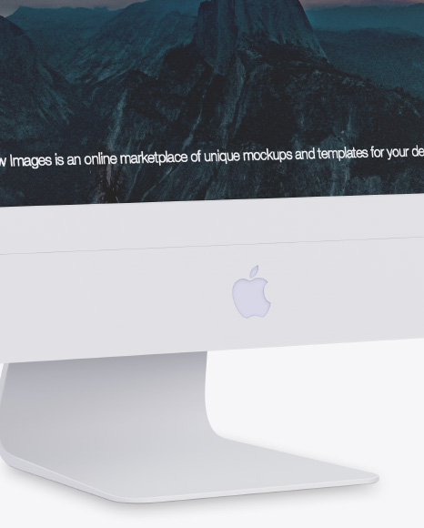 Clay iMac Pro Mockup PSD #6