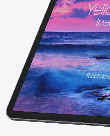 Ipad Pro with Pencil Mockup PSD #4