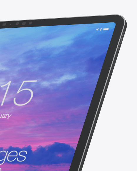 Ipad Pro with Pencil Mockup PSD #5