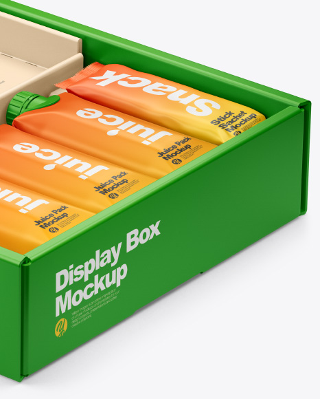 Display Box Mockup PSD #2