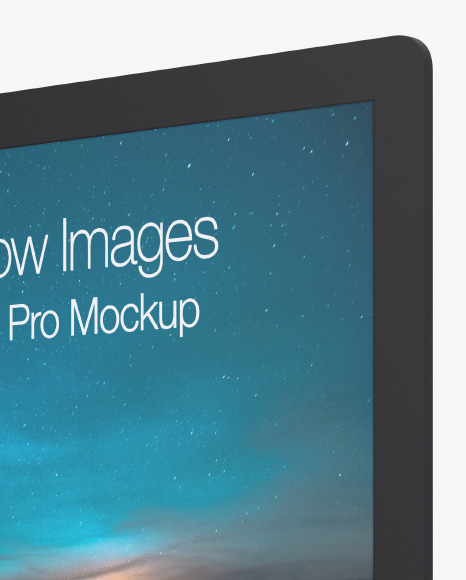 Clay iMac Pro Mockup PSD #4