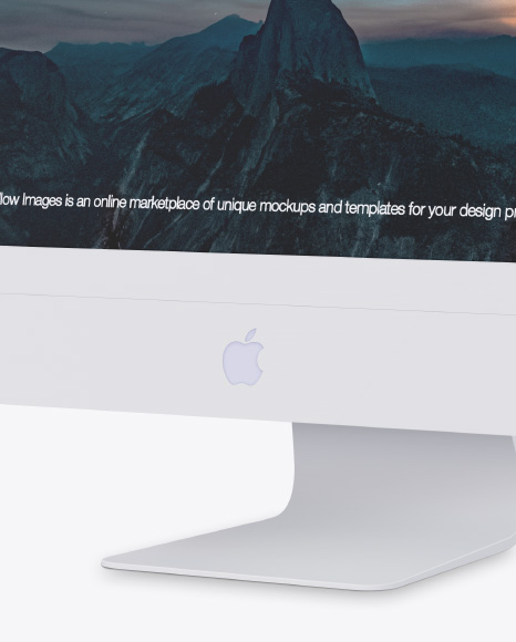 Clay iMac Pro Mockup PSD #7