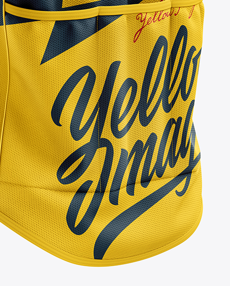 Download Men S Cycling Wind Vest Mockup Back Half Side View In Apparel Mockups On Yellow Images Object Mockups