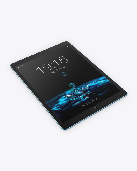 iPad Pro 12.9 Mockup PSD #3