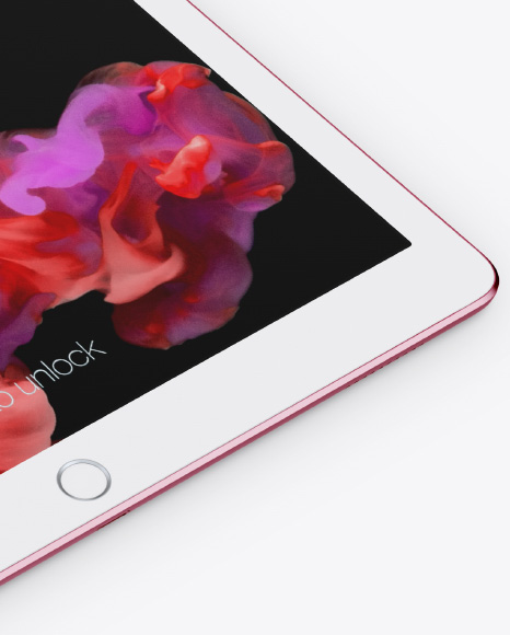 iPad Pro 12.9 Mockup PSD #5