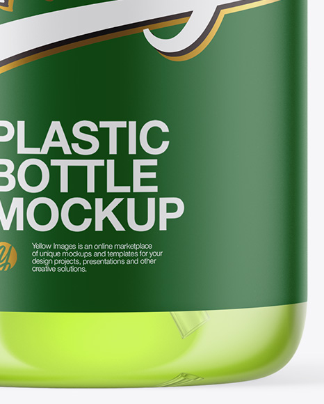 Cosmetic Bottle with Pump Mockup PSD #1
