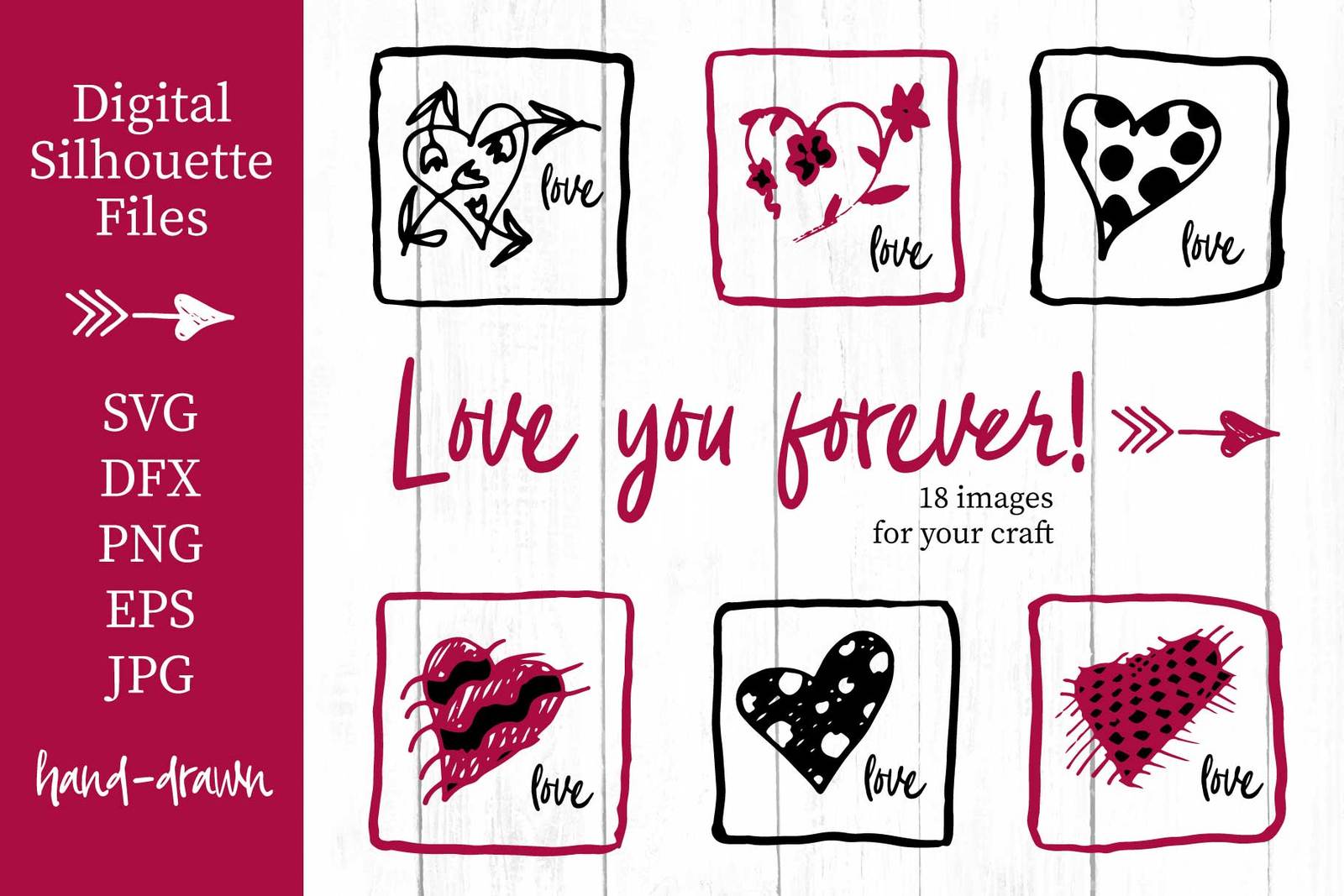 Download Love Heart Svg Free Free Svg Cut Files Create Your Diy Projects Using Your Cricut Explore Silhouette And More The Free Cut Files Include Svg Dxf Eps And Png Files