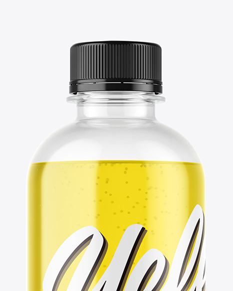 Plastic Drink Bottle Mockup PSD #2