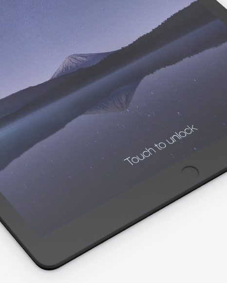 Clay iPad Pro 12.9 Mockup PSD #4