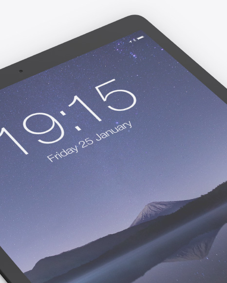 Clay iPad Pro 12.9 Mockup PSD #5