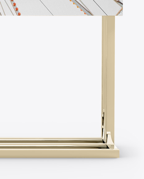 Banner Stand Mockup   Front View PSD #1