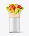 Chicken Wrap Mockup