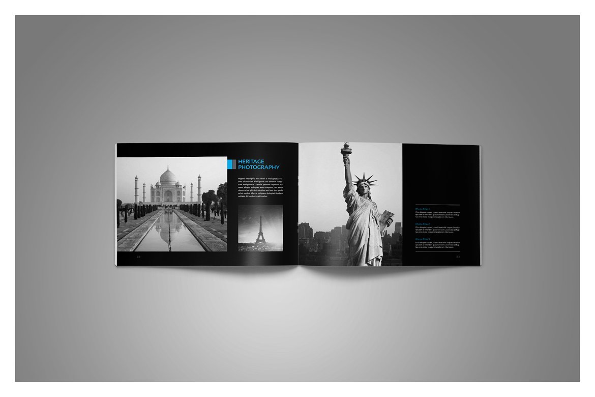 photo album templates for photoshop free