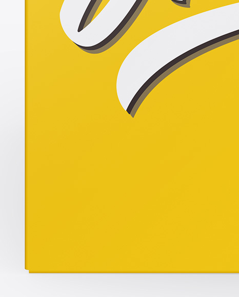 Glossy Box Mockup PSD #1