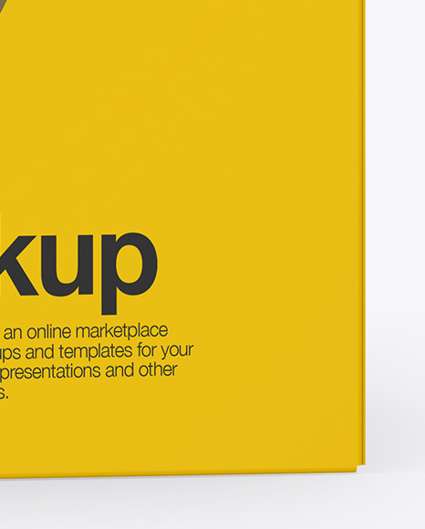 Glossy Box Mockup PSD #1