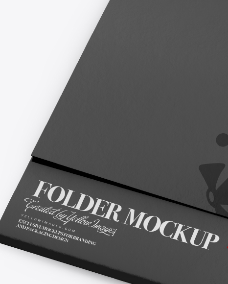 Download Folder Mockup In Stationery Mockups On Yellow Images Object Mockups PSD Mockup Templates