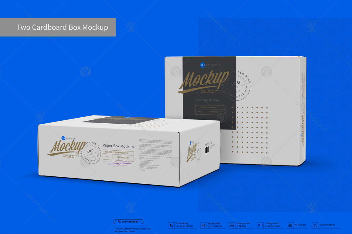 Download Package Box Chocolate Box Mockup Yellowimages