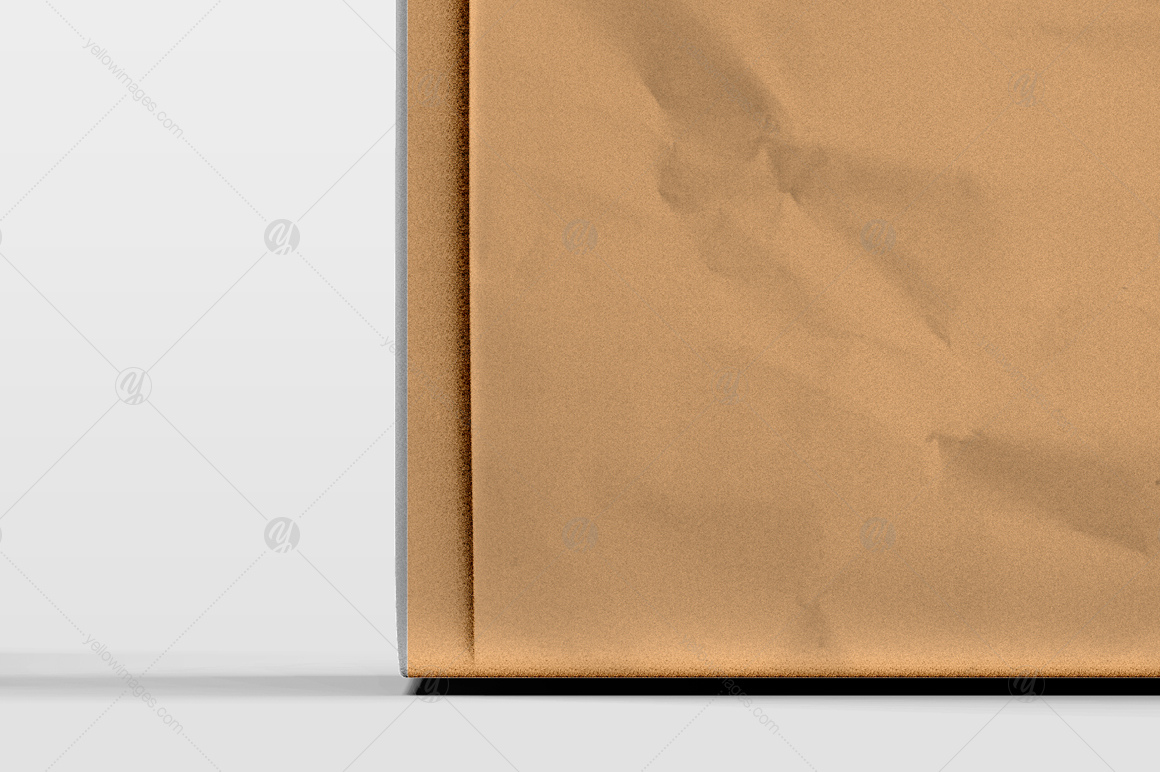 Download Paper Bag With Window Mockup In Packaging Mockups On Yellow Images Creative Store