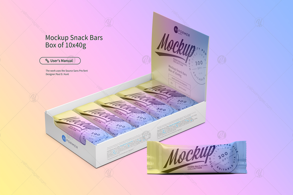 Mockup Packaging Snack