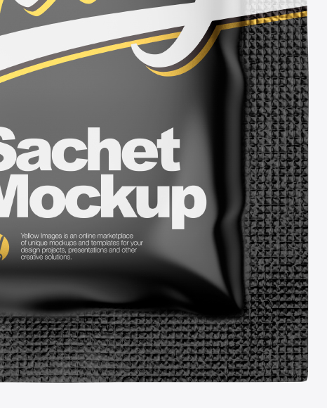 Matte Sachet Mockup PSD #1
