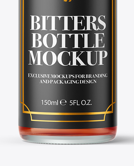 Download Glass Bottle Mockup In Bottle Mockups On Yellow Images Object Mockups PSD Mockup Templates