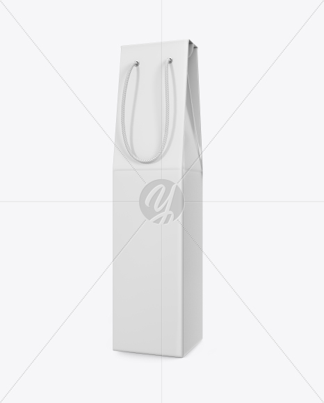 Download Paper Shopping Bag Mockup By Dmitry Kozin On Yellow Images