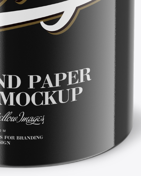 Glossy Paper Box Mockup PSD #6